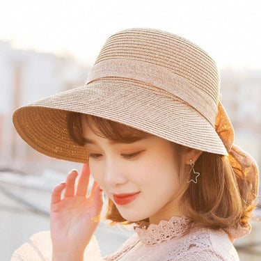 Chapeau De Paille A Visiere Femme